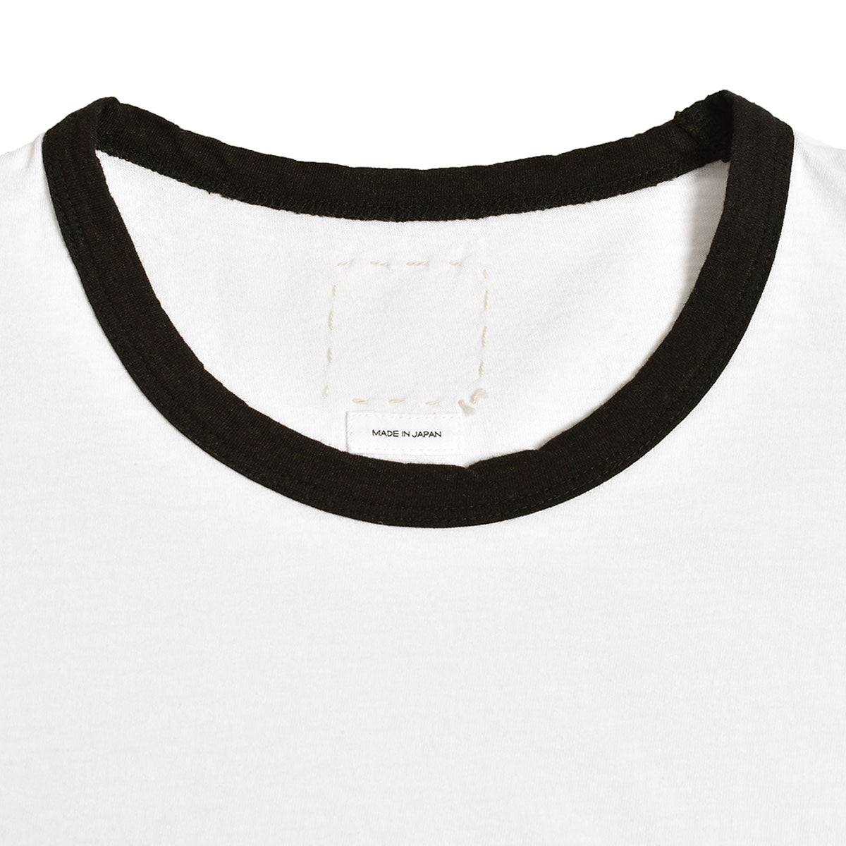 [visvim]AMPLUS RINGER TEE S/S/BLACK(0124105010027)