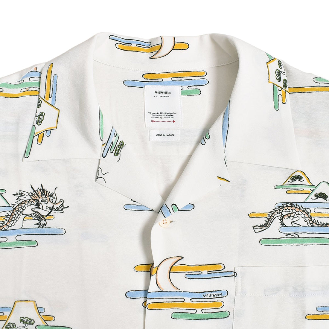 [visvim]COPA SHIRT S/S/OFF WHITE(0124105011002)