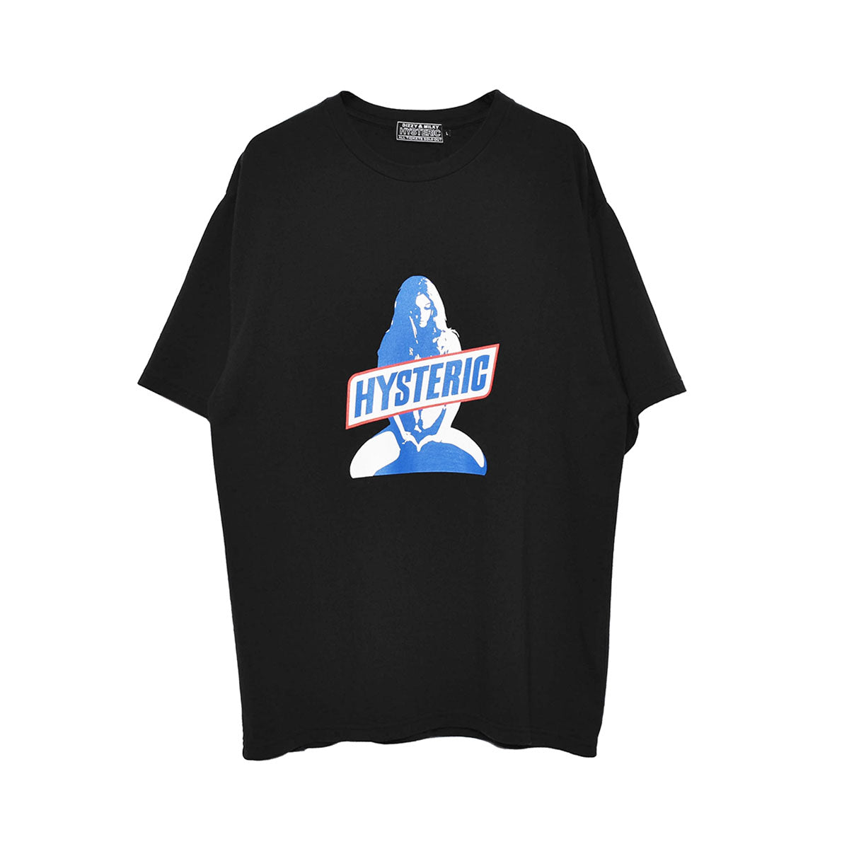 HYSTERIC GLAMOUR]SATISFACTION Tシャツ/BLACK(02231CT27) – R&Co.