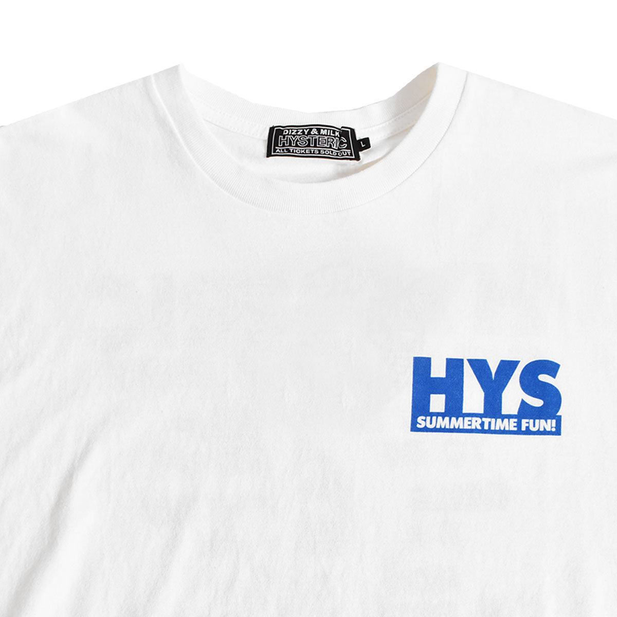 HYSTERIC GLAMOUR]SUMMER TIME FUN Tシャツ/WHITE(02232CT01) – R&Co.