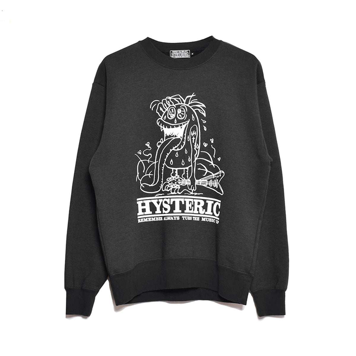 [HYSTERIC GLAMOUR]SBM FLYING V スウェット/BLACK(02233CS03)