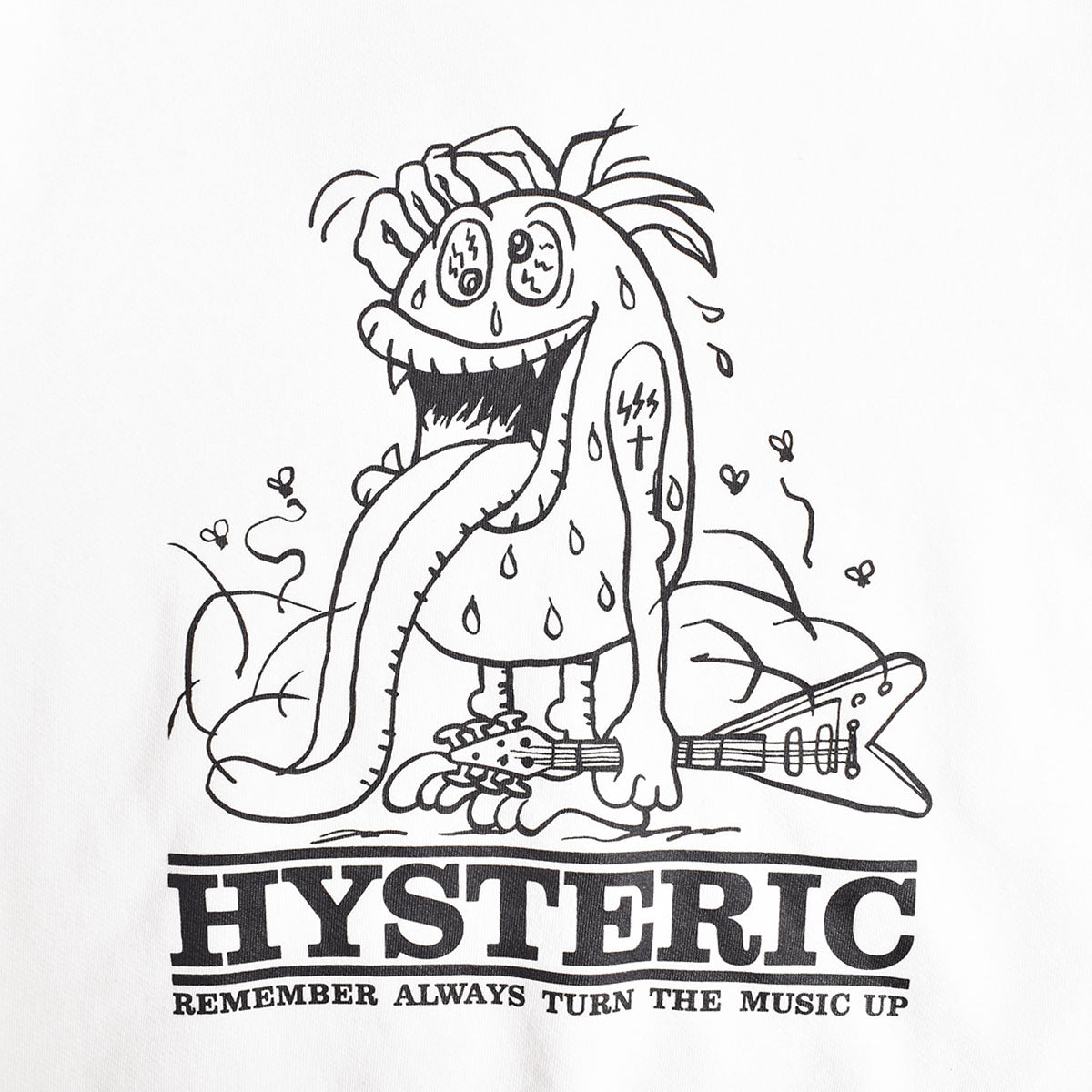 HYSTERIC GLAMOUR]SBM FLYING V スウェット/WHITE(02233CS03) – R&Co.