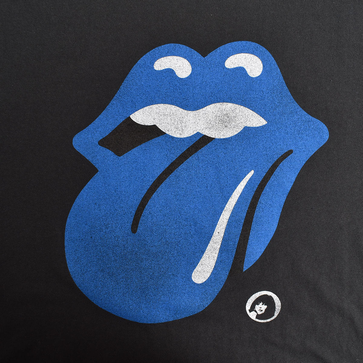 HYSTERIC GLAMOUR]THE ROLLING STONES/CIRCLE HEAD&BLUE TONGUE T 