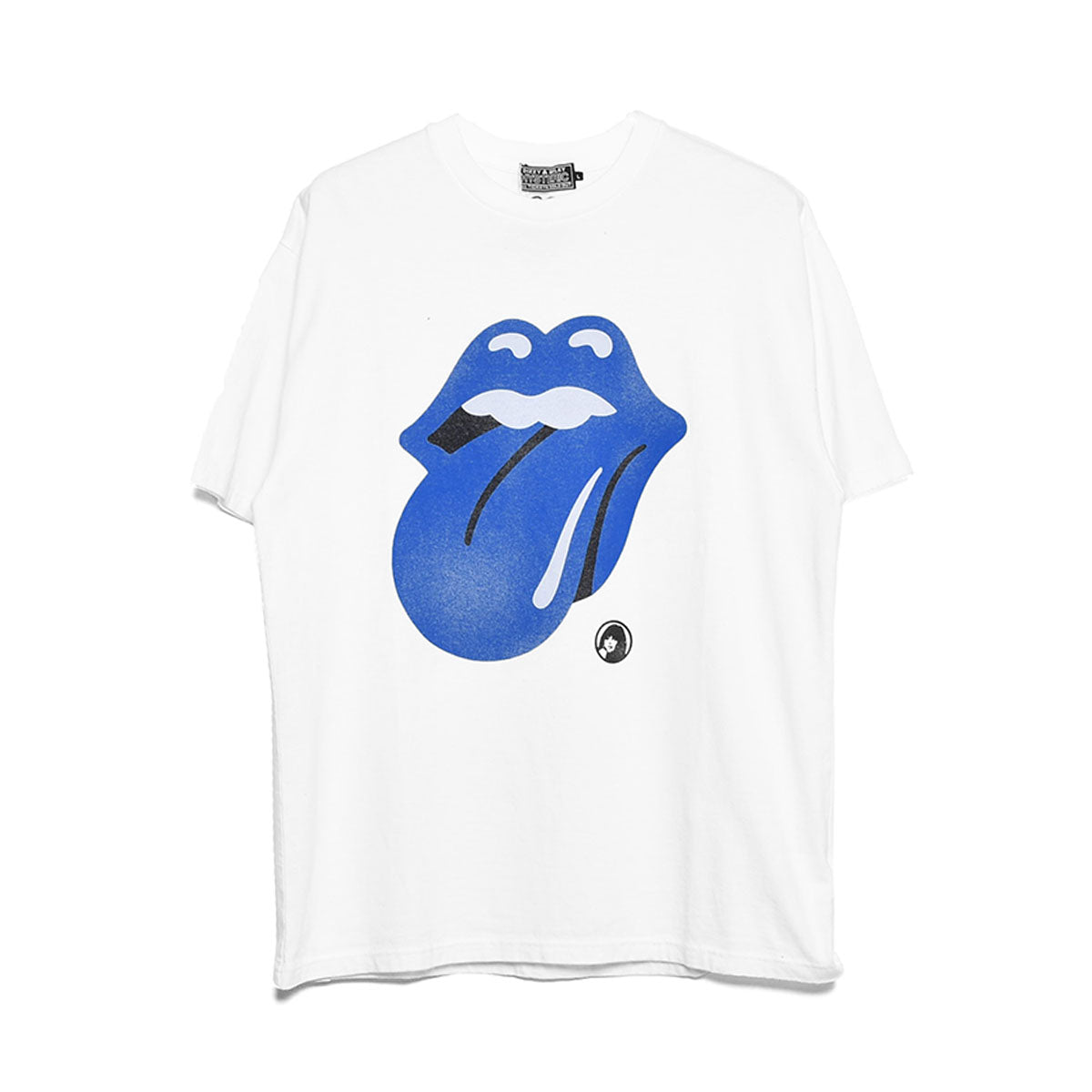 HYSTERIC GLAMOUR]THE ROLLING STONES/CIRCLE HEAD&BLUE TONGUE T 