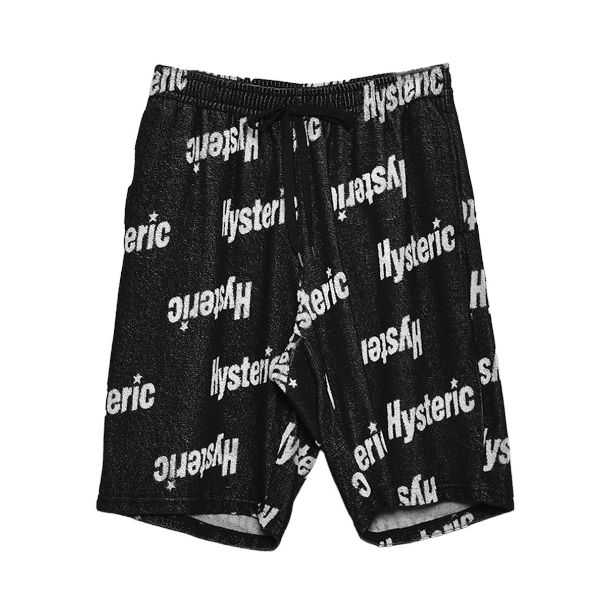 HYSTERIC GLAMOUR]SLANTED LOGO柄 ショーツ/BLACK(02241CP02) – R&Co.