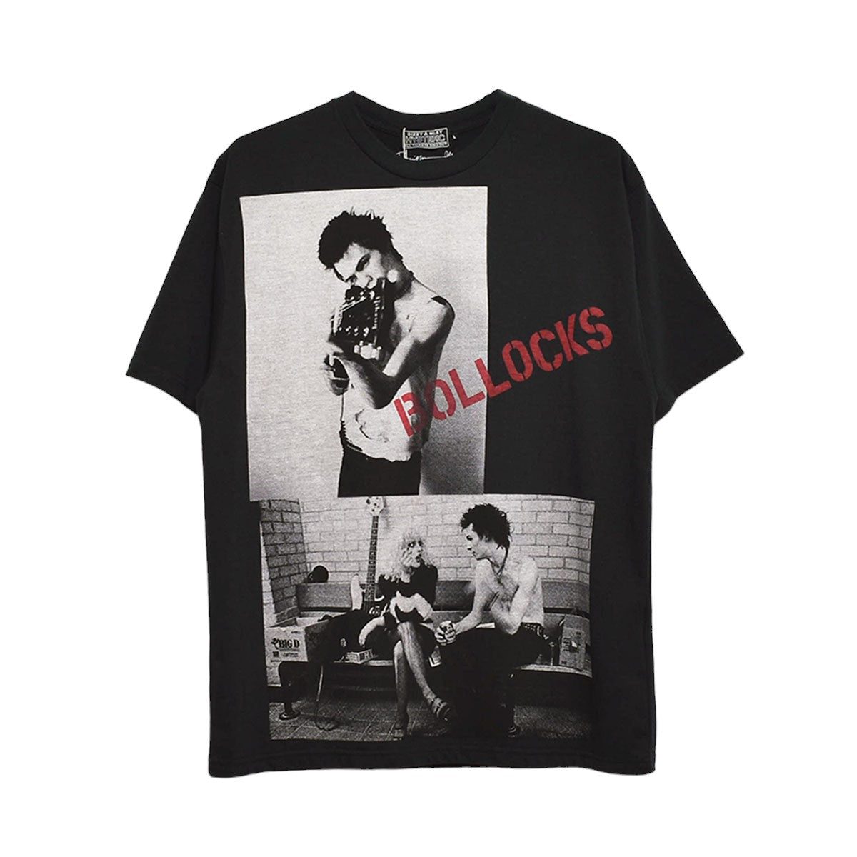 HYSTERIC GLAMOUR]DENNIS MORRIS/SID AND NANCY Tシャツ/BLACK 