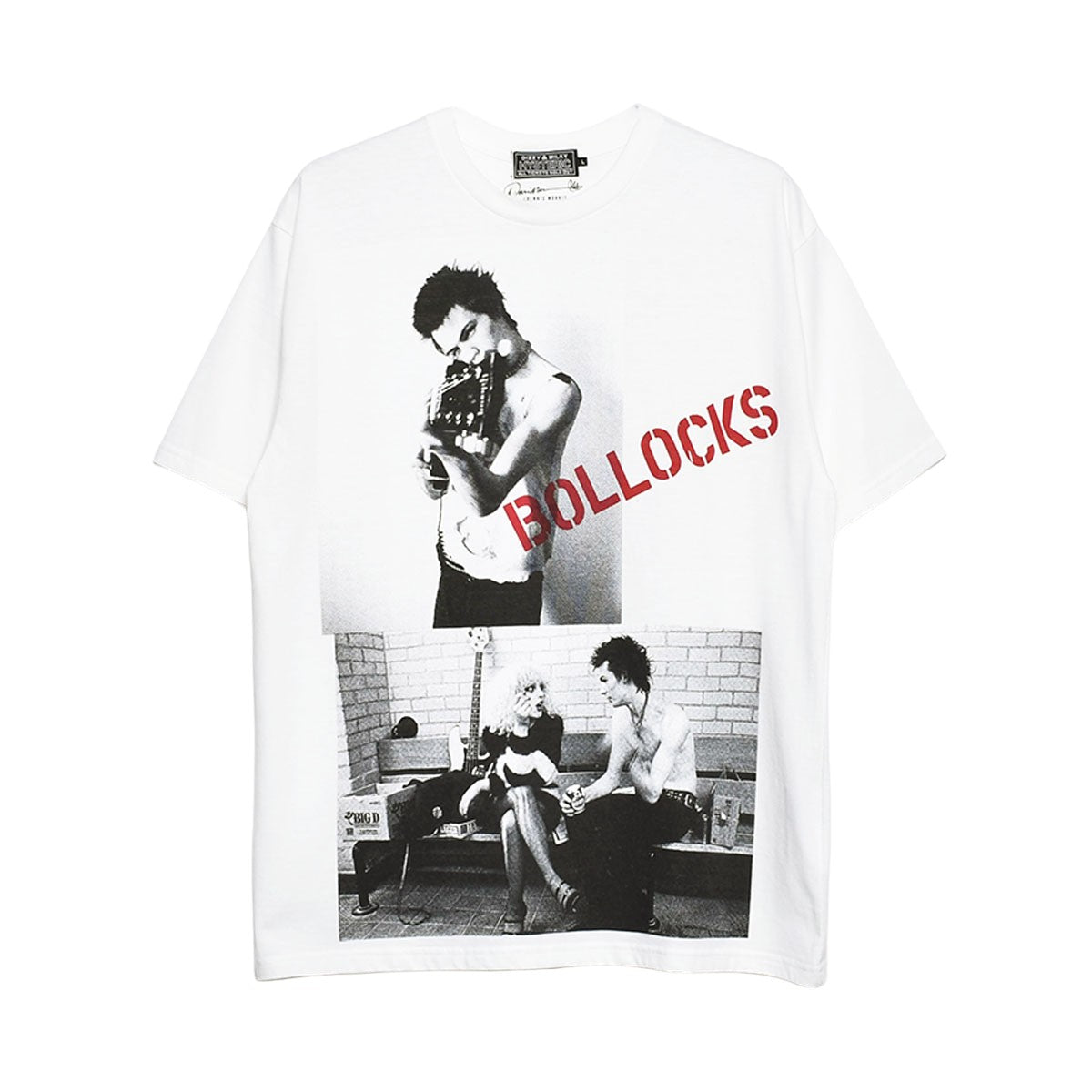 HYSTERIC GLAMOUR]DENNIS MORRIS/SID AND NANCY Tシャツ/WHITE ...