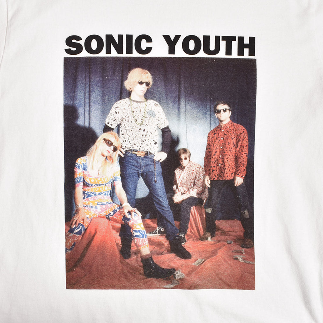 [HYSTERIC GLAMOUR]SONIC YOUTH/OCT 1991 AT TYO Tシャツ/WHITE(02241CT31)