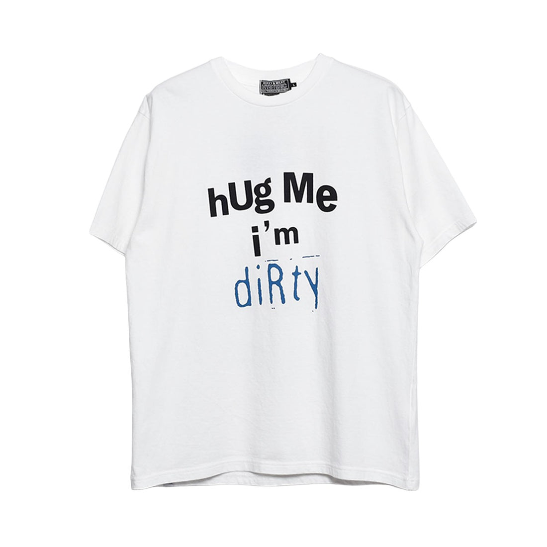 [HYSTERIC GLAMOUR]SONIC YOUTH/HUG ME DIRTY Tシャツ/WHITE(02241CT32)