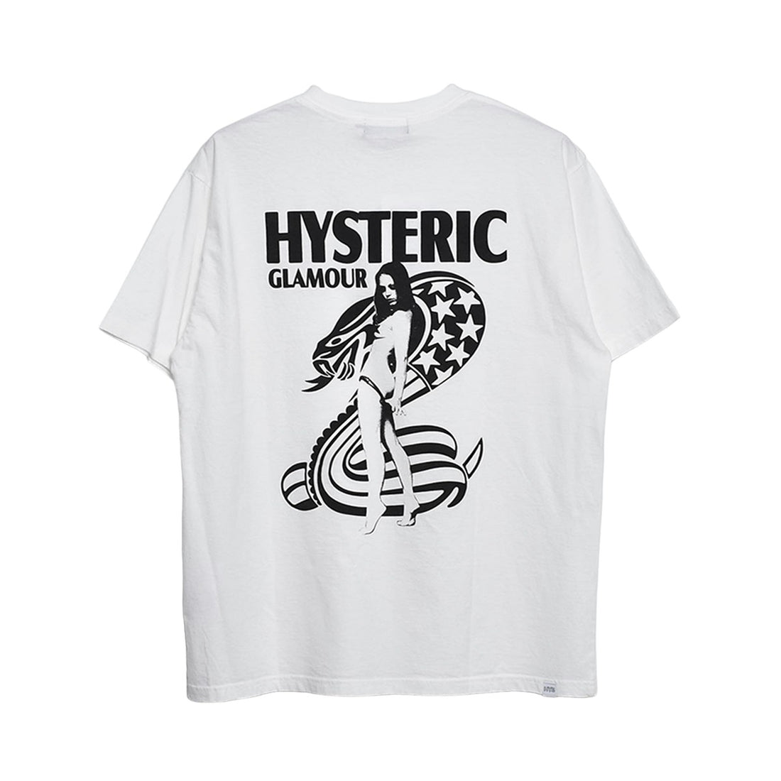 [HYSTERIC GLAMOUR]US COBRA Tシャツ/WHITE(02241CT37)