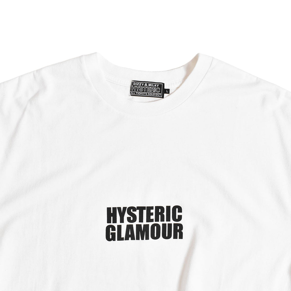 [HYSTERIC GLAMOUR]HYSTERIC GLAMOUR Tシャツ/WHITE(02241CT39)