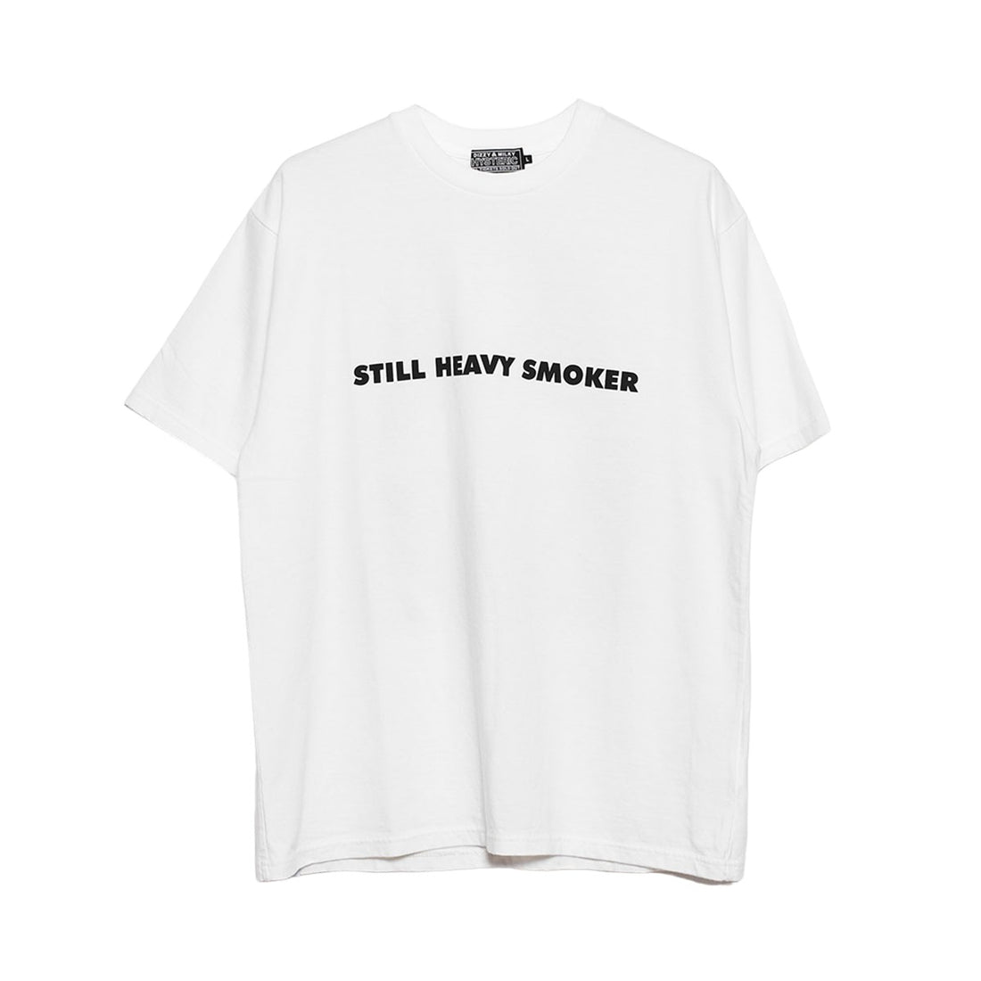 [HYSTERIC GLAMOUR]STILL HEAVY SMOKER Tシャツ/WHITE(02241CT42)