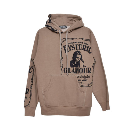 [HYSTERIC GLAMOUR]HYS WHISKY パーカー/BEIGE(02243CF04)