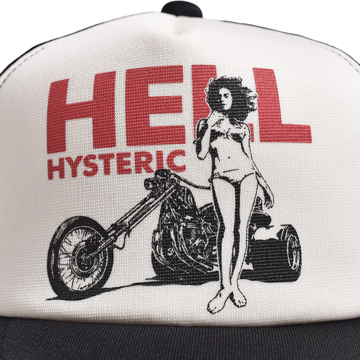 HYSTERIC GLAMOUR]HELL HYSTERIC メッシュキャップ/BLACK(02251QH03) – R&Co.