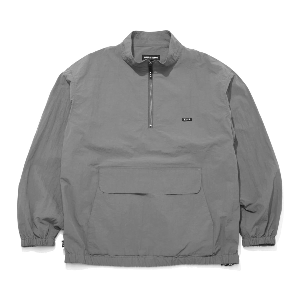 GOD SELECTION XXX]HALF ZIP TRACK JACKET/GRAY(GX-S23-JK-01) – R&Co.