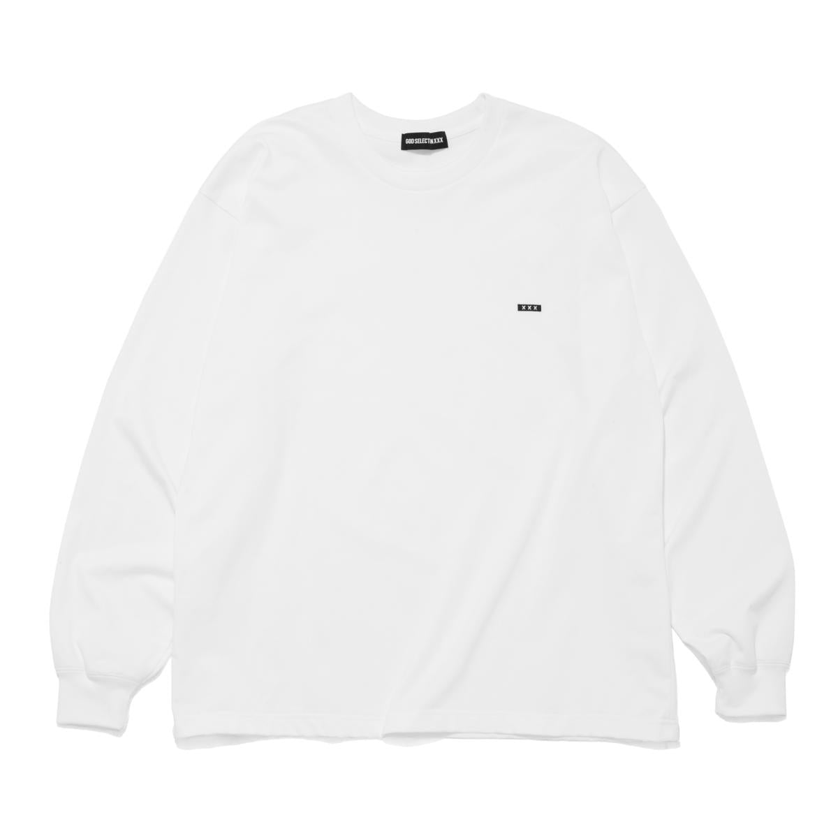 GOD SELECTION XXX] LONG SLEEVE T-SHIRT/WHITE(GX-S23-LT-01) – R&Co.