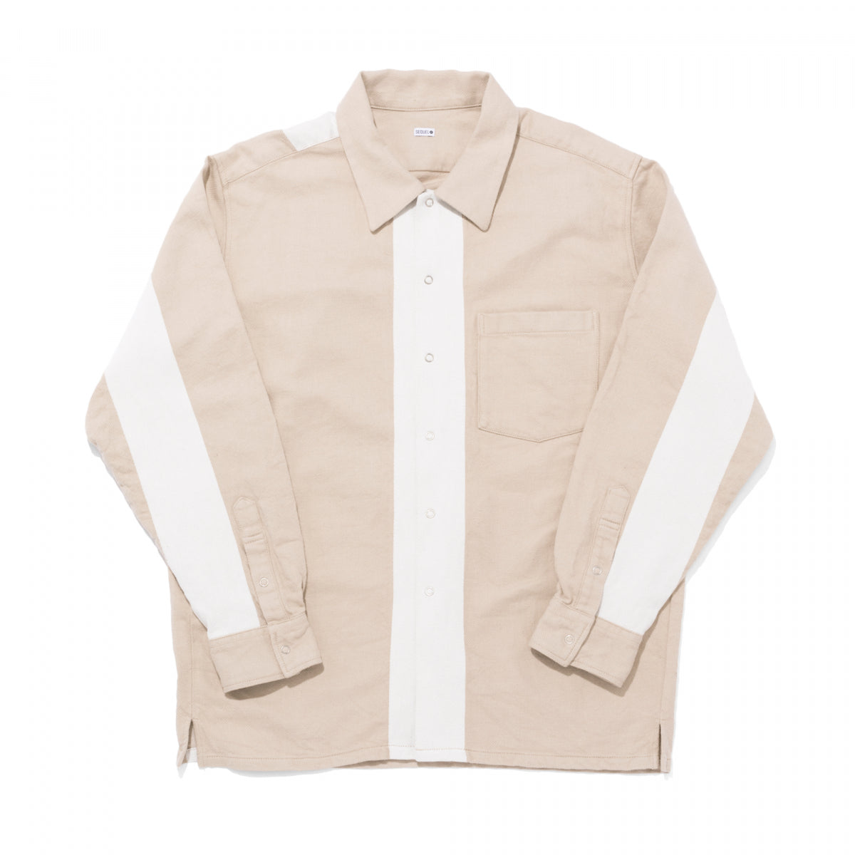 SEQUEL]LINE NEL SHIRT/BEIGE(SQ-23SS-SH-01) – R&Co.