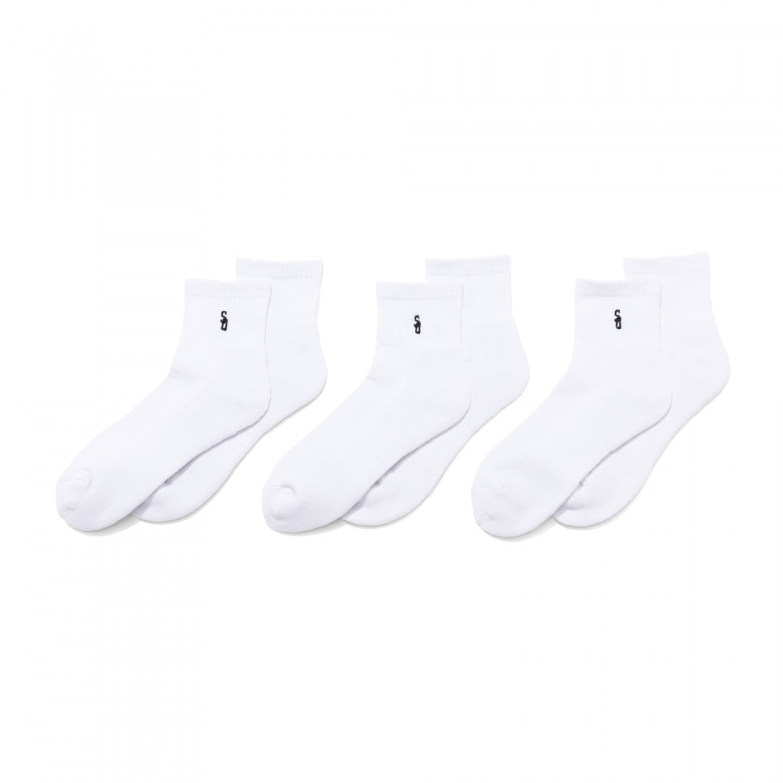 [SEQUEL]SOCKS(3PIECE 1PACK)/WHITE(SQ-24SS-SO-02)