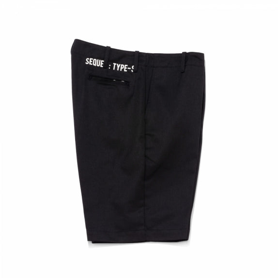 [SEQUEL]CHINO SHORTS(TYPE-S)/BLACK(SQ-24SS-SP-01)