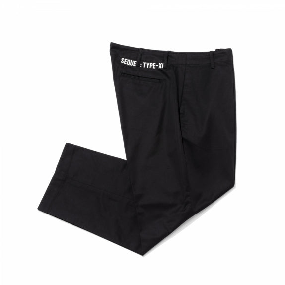 SEQUEL]CHINO PANTS(TYPE-XF)/BLACK(SQ-24SS-PT-06) – R&Co.