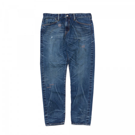 [FRAGMENT x SEQUEL]DAMEGE DENIM PANTS/INDIGO(SQ-24SS-PT-07)