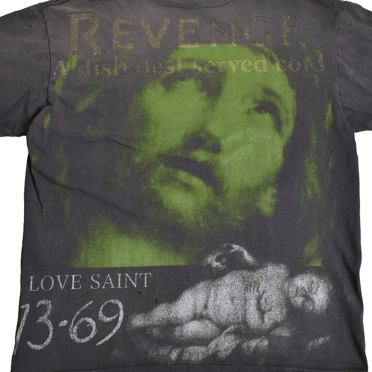 SAINT MICHAEL]BJ_SS TEE/REVENGE/BLACK(SM-S23-0000-085) – R&Co.