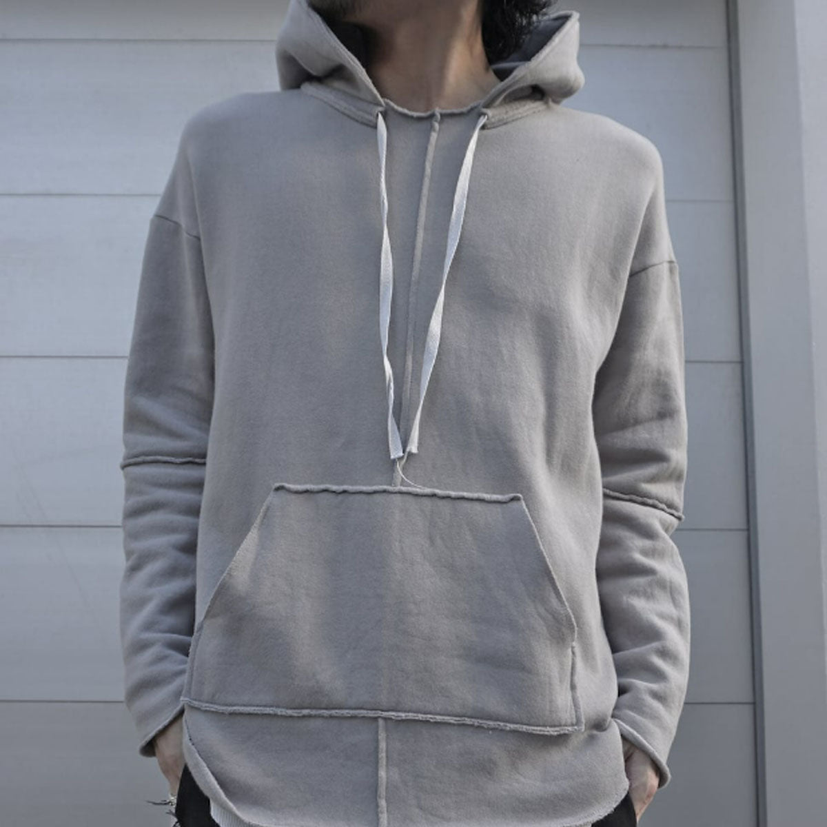 ASKYY]DOCKING HOODIE SWEAT SHIRTS/LIGHT GRAY(383P8) – R&Co.