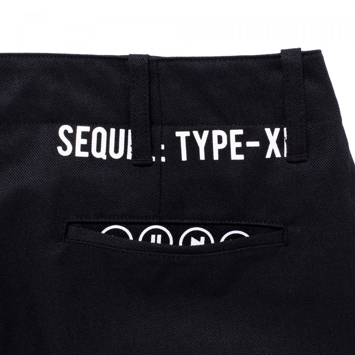 SEQUEL]PANTS(TYPE-XF)/BLACK(SQ-23AW-PT-01) – R&Co.