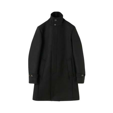 [junhashimoto]STAND COLLER COAT/BLACK(1012420006)