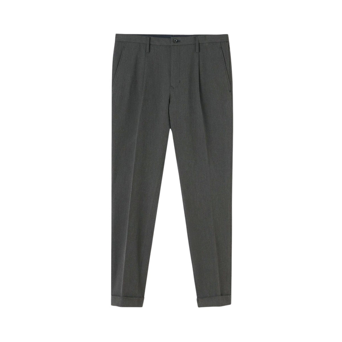 [junhashimoto]ONE TUCK WARM PANTS/CHACOAL(1072420010)