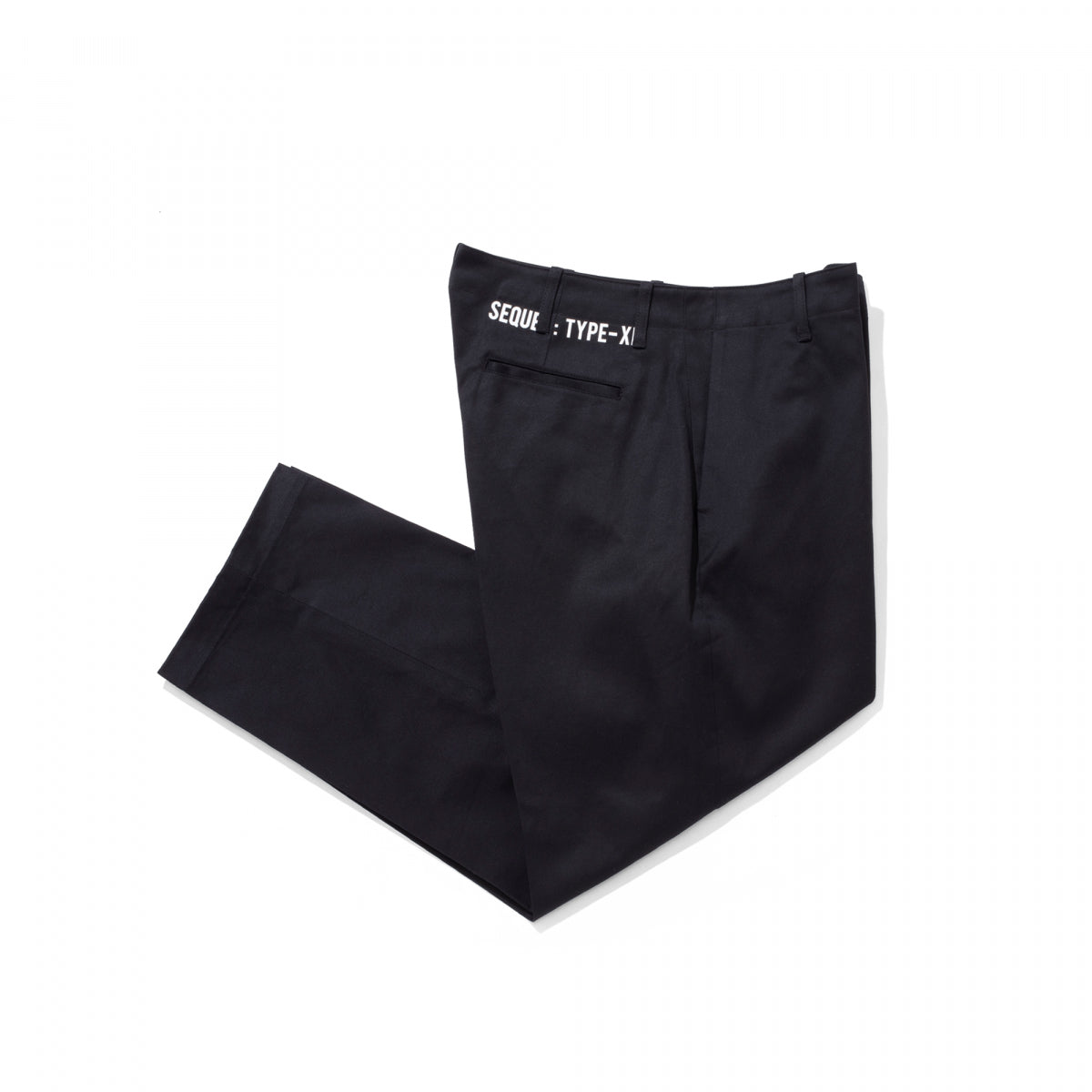 一部予約！】 新品 SEQUEL CHINO PANTS(TYPE-F) BLACK藤原ヒロシ 