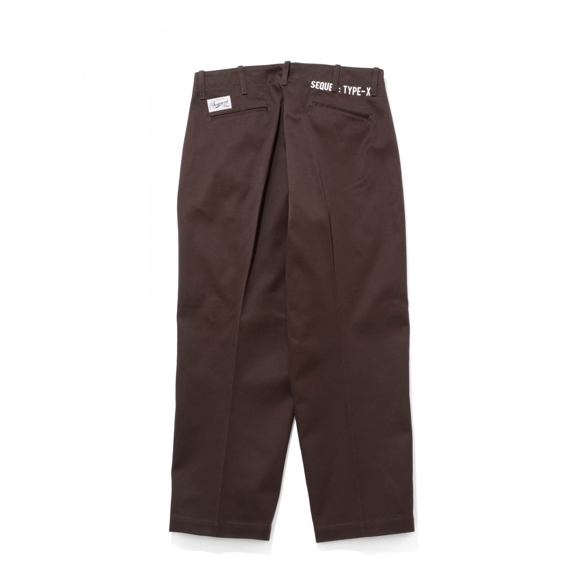 SEQUEL]CHINO PANTS(TYPE-XF)/BROWN(SQ-23AW-PT-05) – R&Co.