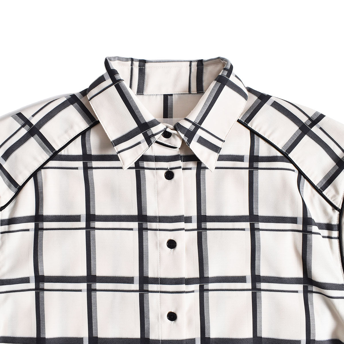 TODAYFUL]Check Piping Shirts/ECRU(12320412) – R&Co.