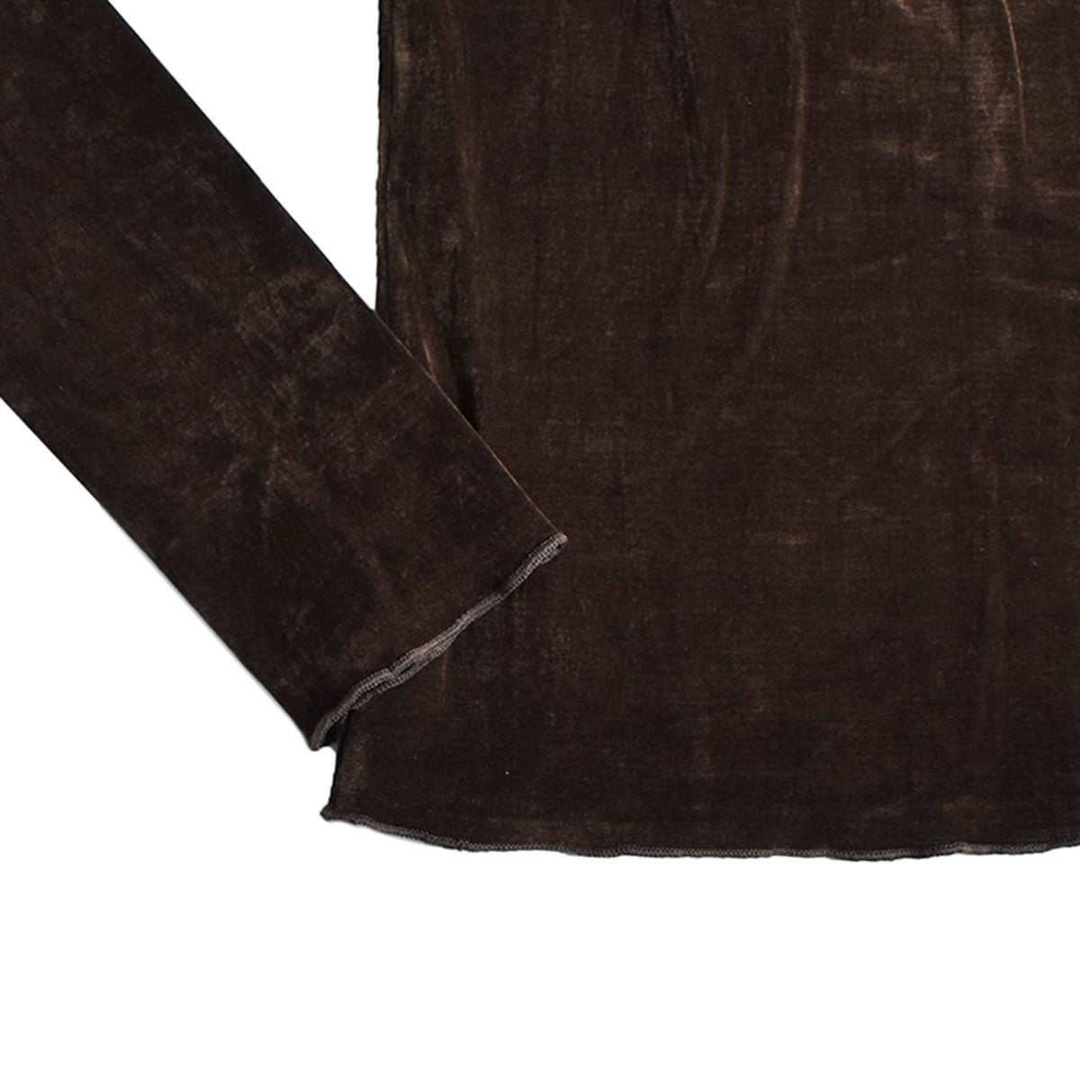 TODAYFUL] Sheer Velour Tops/BROWN(12410601) – R&Co.