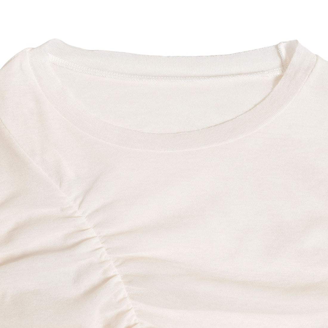 [TODAYFUL]Sheer Shirring T-shirts/WHITE(12410612)