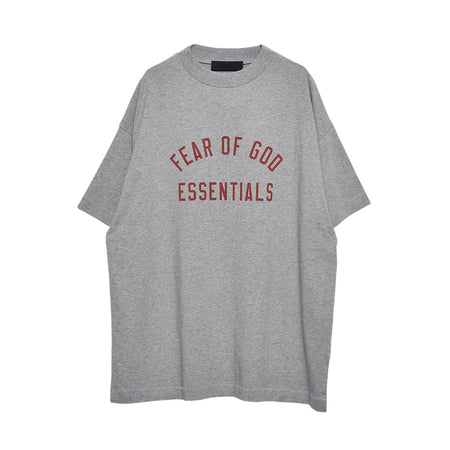 [ESSENTIALS]JERSEY CREWNECK TEE/DARK HEATHER(125BT244191F)