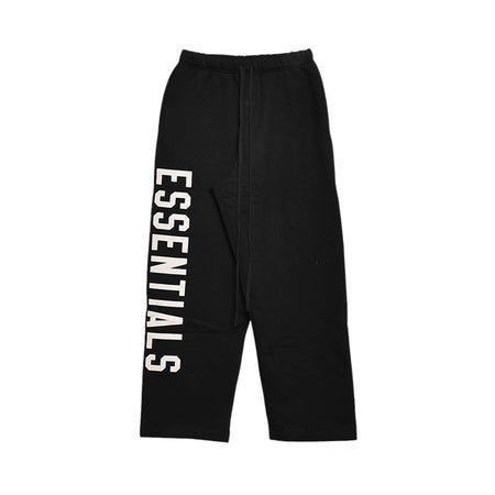 [ESSENTIALS]FLEECE RELAXED SWEATPANT/BLACK(130BT244320F)