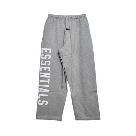 [ESSENTIALS]FLEECE RELAXED SWEATPANT/DARK HEATHER(130BT244321F)