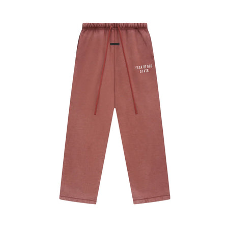 [ESSENTIALS]HEAVY FLEECE RELAXED SWEATPANT/CRIMSON(130BT244466F)