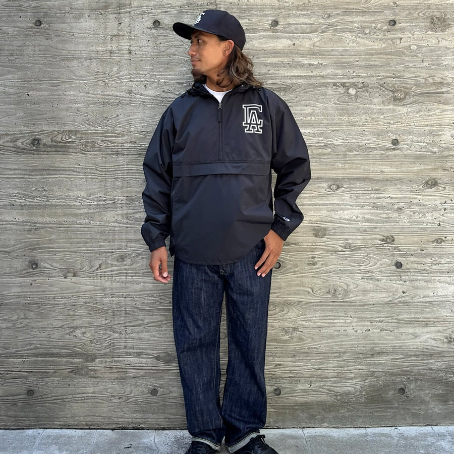 [STANDARD CALIFORNIA]CALIFOLKS Packable Anorak/BLACK(OUNLI198)