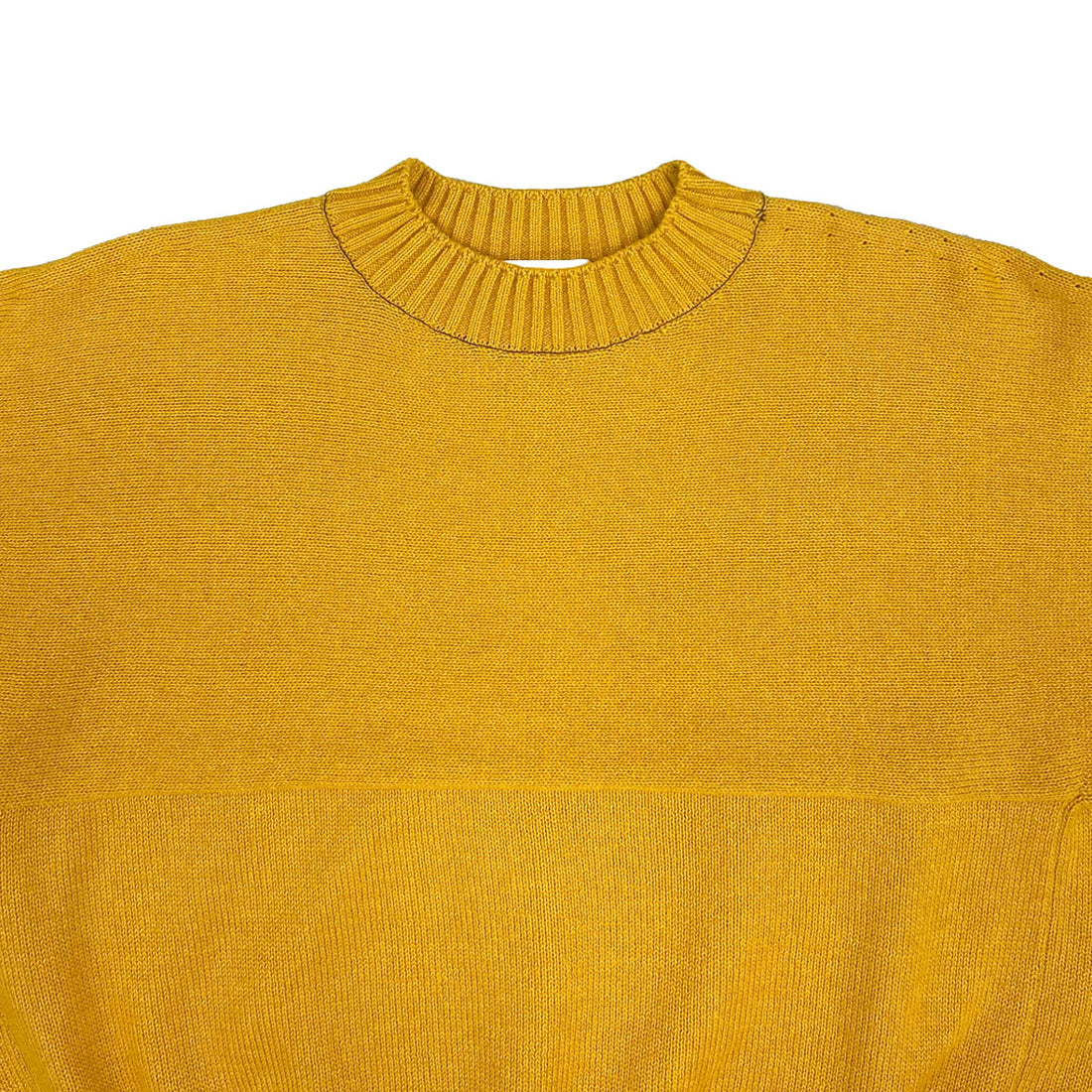 [beautiful people]fluffed cotton knitting pullover/YELLOW(1525210001)