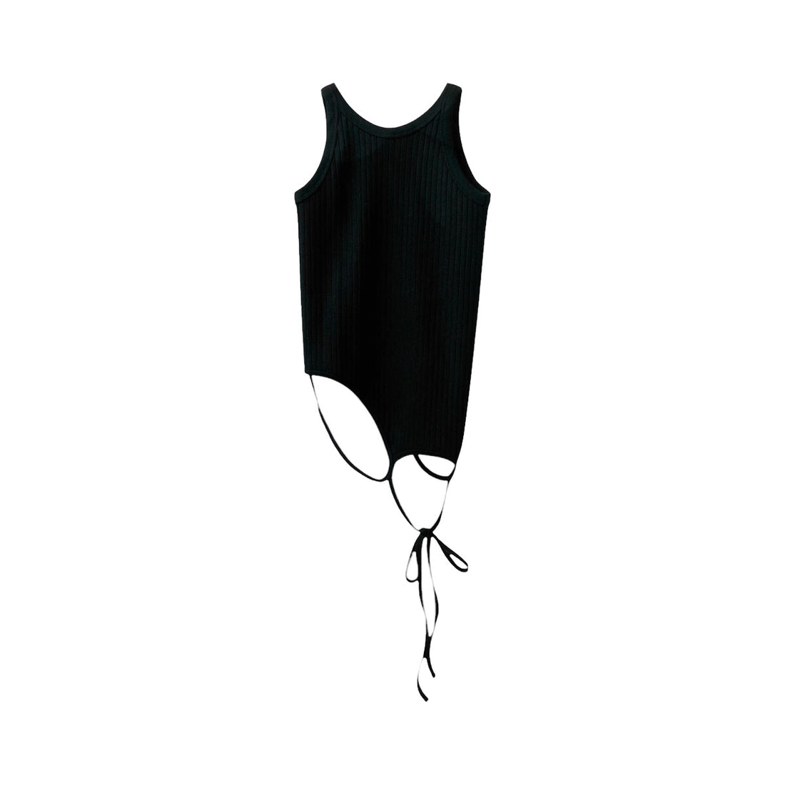 [beautiful people]double-end remove needle rib tank top/BLACK(1525310019)