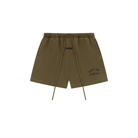 [ESSENTIALS]FLEECE SOCCER SHORT/OLIVE(160BT242004F)