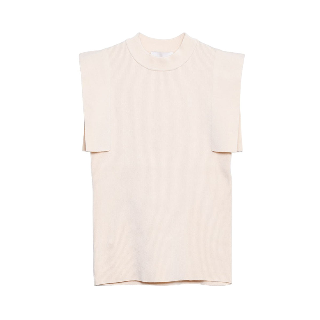 [CLANE]SQUARE SLEEVE KNIT TOPS/IVORY(16106-2182)