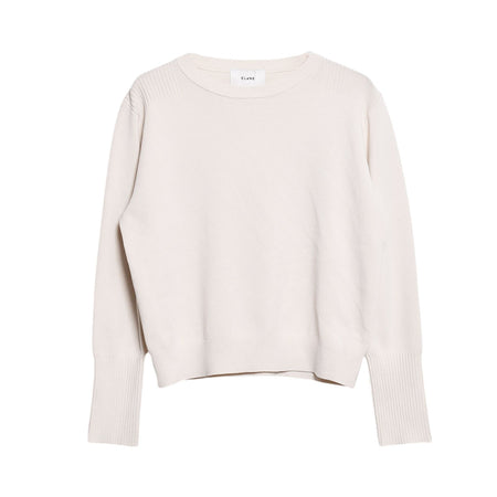 [CLANE]BASIC COMPACT KNIT/IVORY(17106-2202)