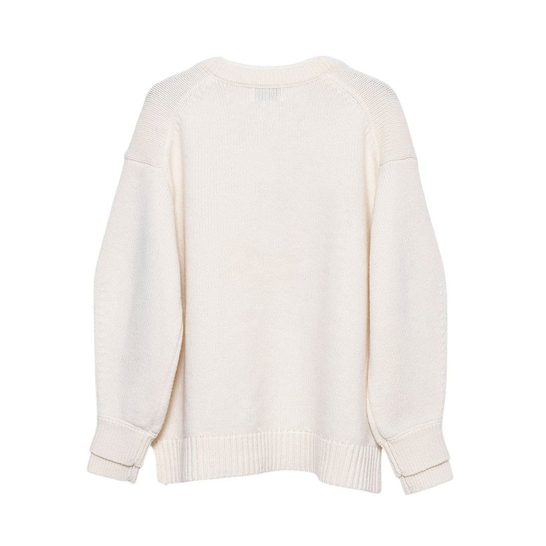 [CLANE]2WAY NECK OVER KNIT TOPS/IVORY(17106-2442)