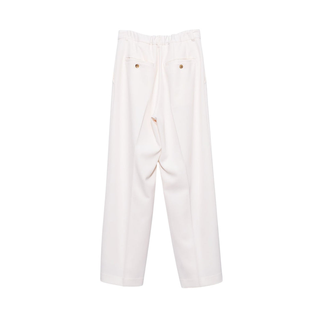 [CLANE]2WAY TUCK STRAIGHT PANTS/IVORY(17110-7002)