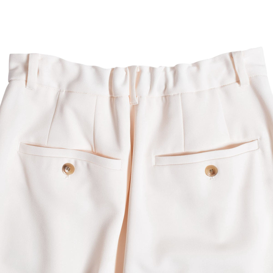 [CLANE]2WAY TUCK STRAIGHT PANTS/IVORY(17110-7002)