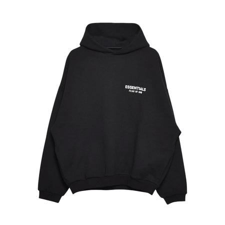 [ESSENTIALS]FLEECE HOODIE/BLACK(192HO246250F)