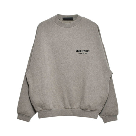 [ESSENTIALS]FLEECE CREWNECK/HEATHER GRAY(192HO246269F)